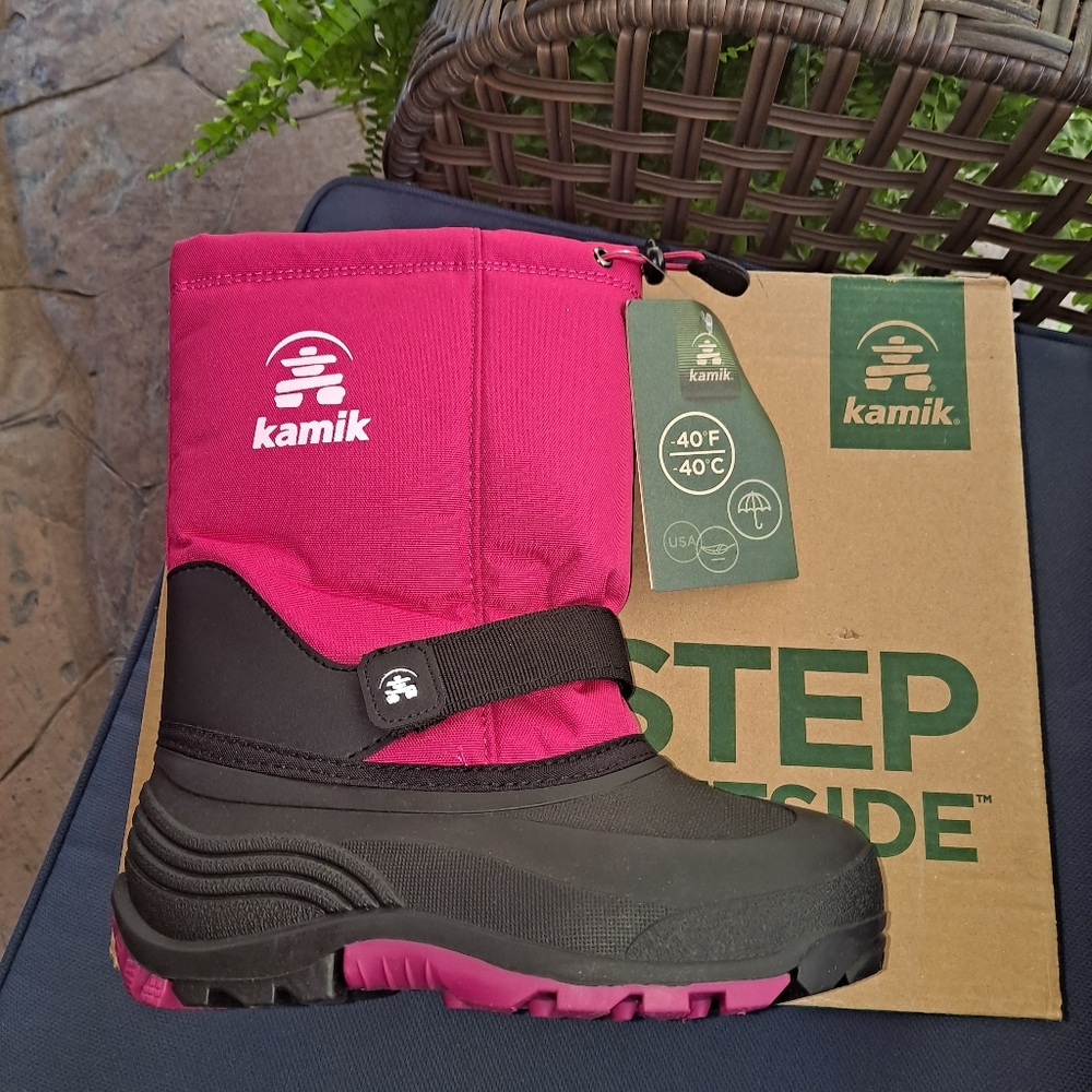 Kamik winter boots . Girls youth